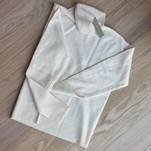 NWT - J.Crew 100% Cashmere - Cream Turtleneck Sweater - Size XS